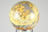 Polished Bumblebee Jasper Sphere - Indonesia #194553-1